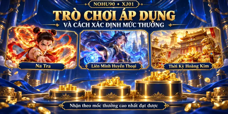 Trò Chơi Áp Dụng Và Cách Xác Định Mức Thưởng